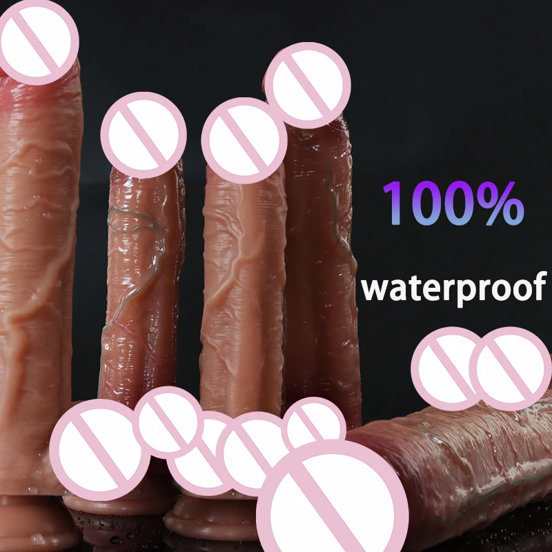 Énorme pénis en silicone réaliste avec ventouse pour femme, gode Dong, masturbation jaune, jouets sexuels anaux lesbains pour adultes de 18 ans et plus, 12 po, 8/7 po