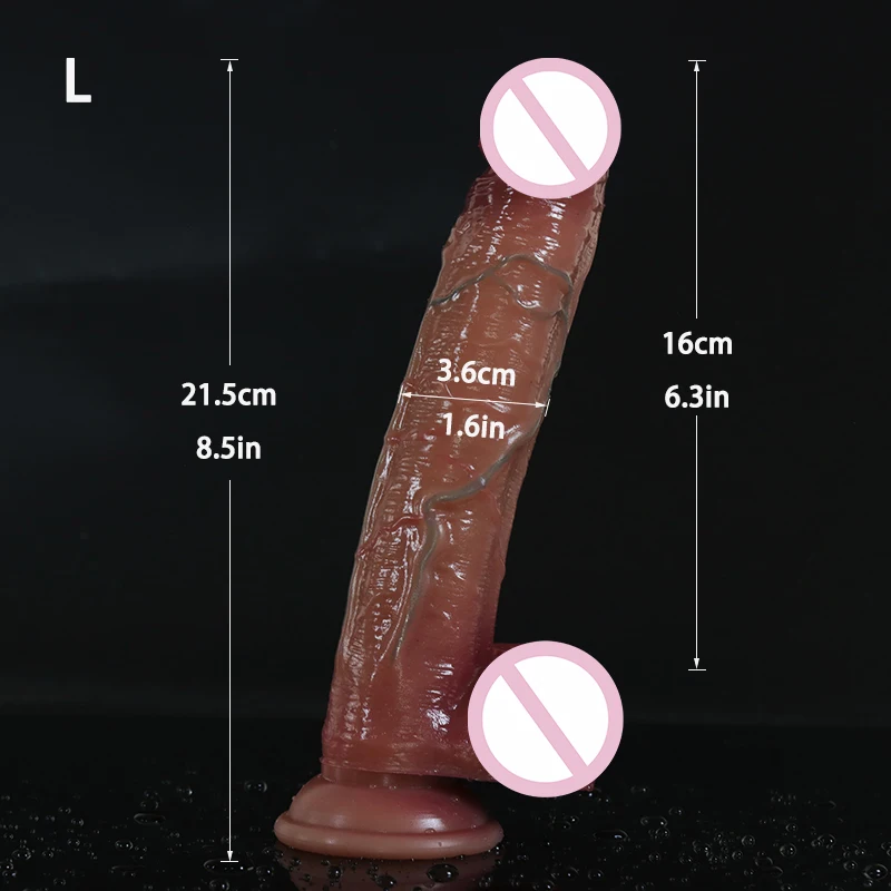 Énorme pénis en silicone réaliste avec ventouse pour femme, gode Dong, masturbation jaune, jouets sexuels anaux lesbains pour adultes de 18 ans et plus, 12 po, 8/7 po