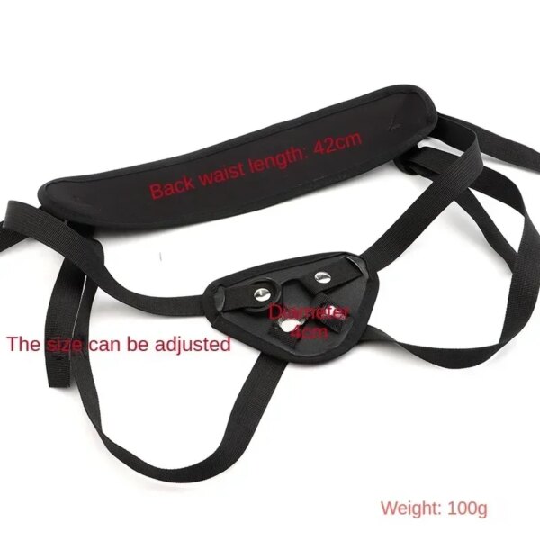 Sangle sur gode pénis réglable Bondage SFP Strapon, jouets sexuels astronomiques pour femmes, produits de sexe lesbien, Sex Shop – Image 5