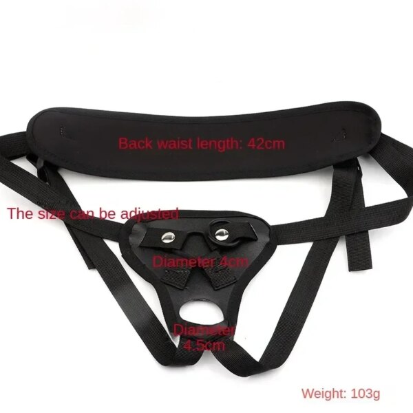 Sangle sur gode pénis réglable Bondage SFP Strapon, jouets sexuels astronomiques pour femmes, produits de sexe lesbien, Sex Shop – Image 6