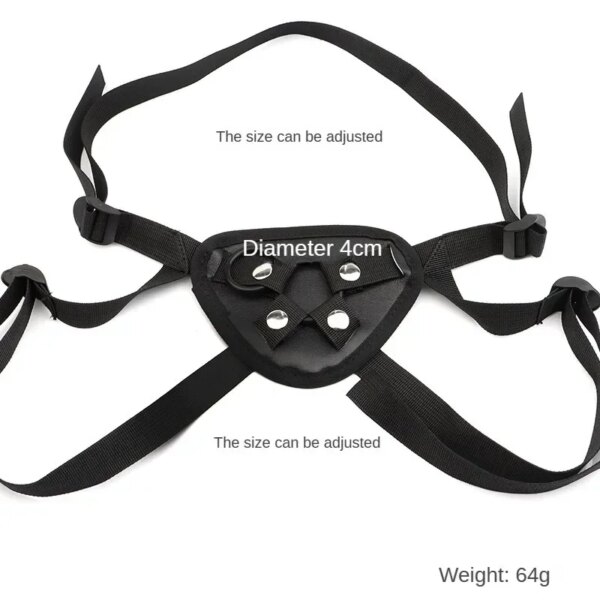 Sangle sur gode pénis réglable Bondage SFP Strapon, jouets sexuels astronomiques pour femmes, produits de sexe lesbien, Sex Shop – Image 3