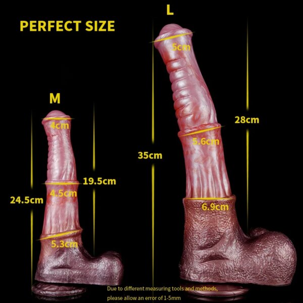 YOCY-Godemiché Réaliste en Silicone de 13.69 Pouces, Énorme Long, pour Éthiculation Anale, Point G, Pénis avec Ventouse, Sex Shop pour Adulte – Image 2