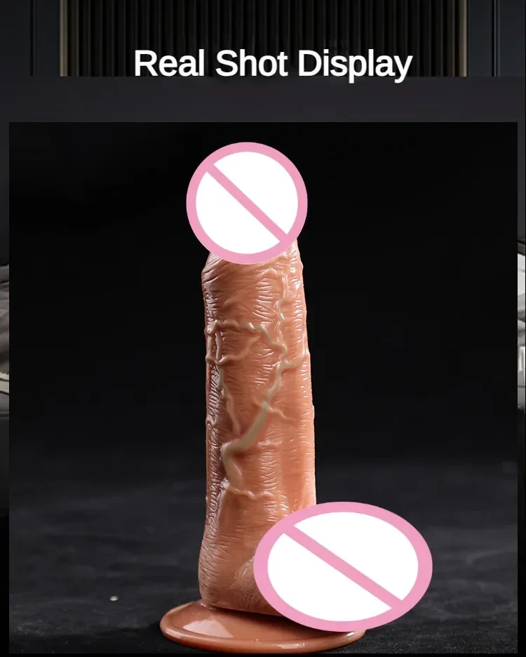 Jouets sexuels Big Dick pour femmes, gode de confort de dureté, jouet sexuel adulte, pénis TPE, gode réaliste éducatif pour femmes, 18