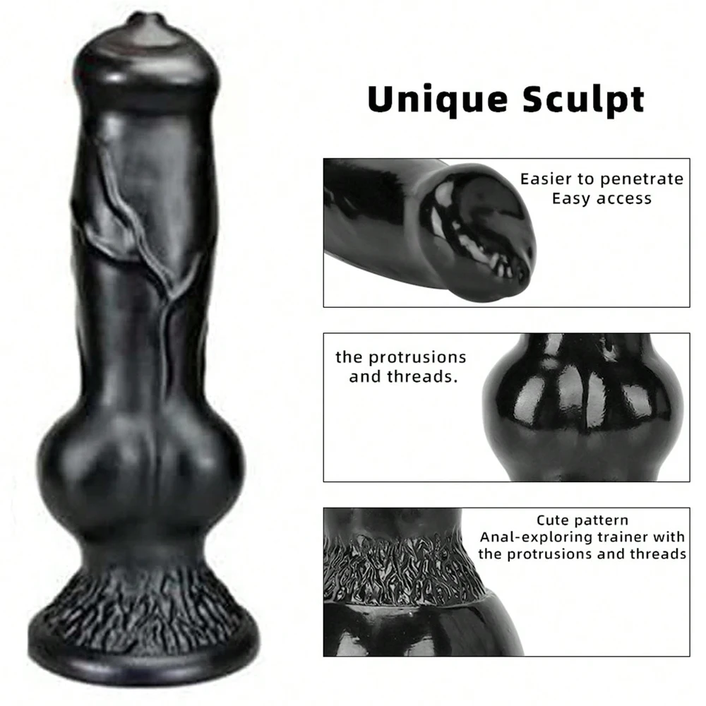 Énorme gode animal ou chien, pénis réaliste avec ventouse, gros plug anal, bite angiMonster, fournitures pour adultes, hommes et femmes