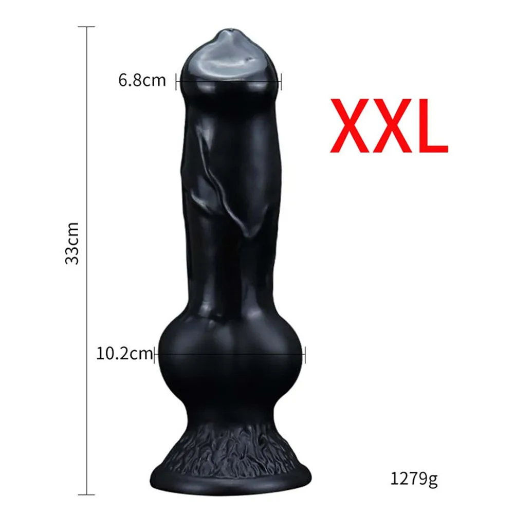 Énorme gode animal ou chien, pénis réaliste avec ventouse, gros plug anal, bite angiMonster, fournitures pour adultes, hommes et femmes