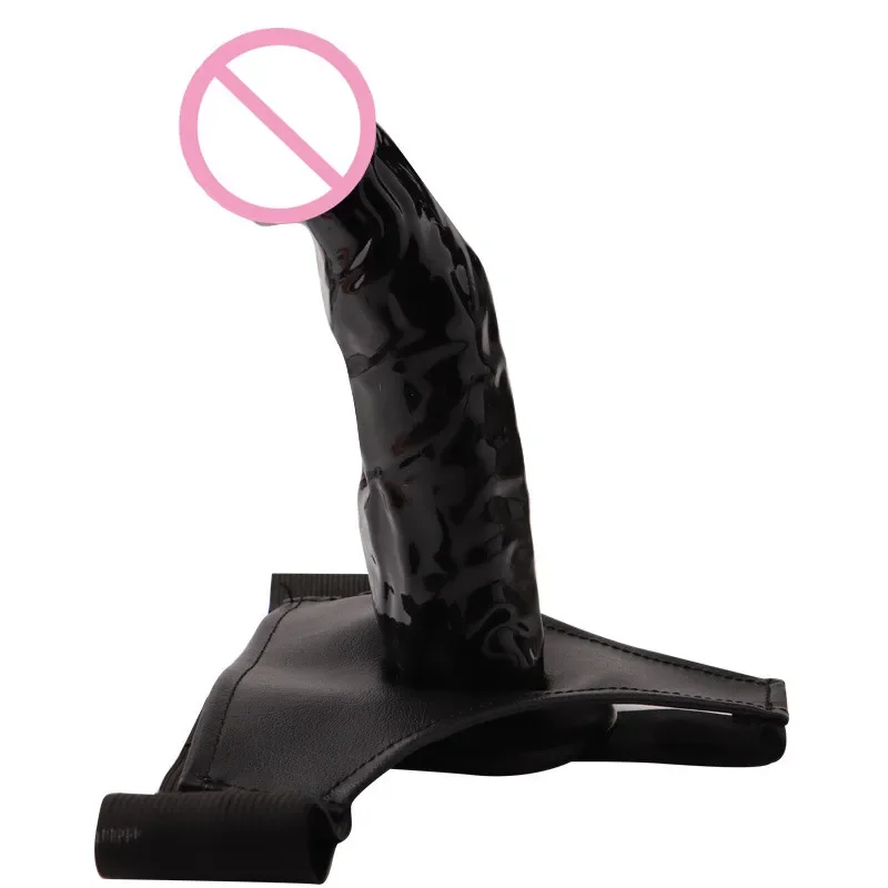 Sous-vêtements gode à sangle pour hommes et femmes, pénis creux portable, ceinture de pantalon à manches arc-en-ciel, jouet sexuel pour gay, gode éducatif