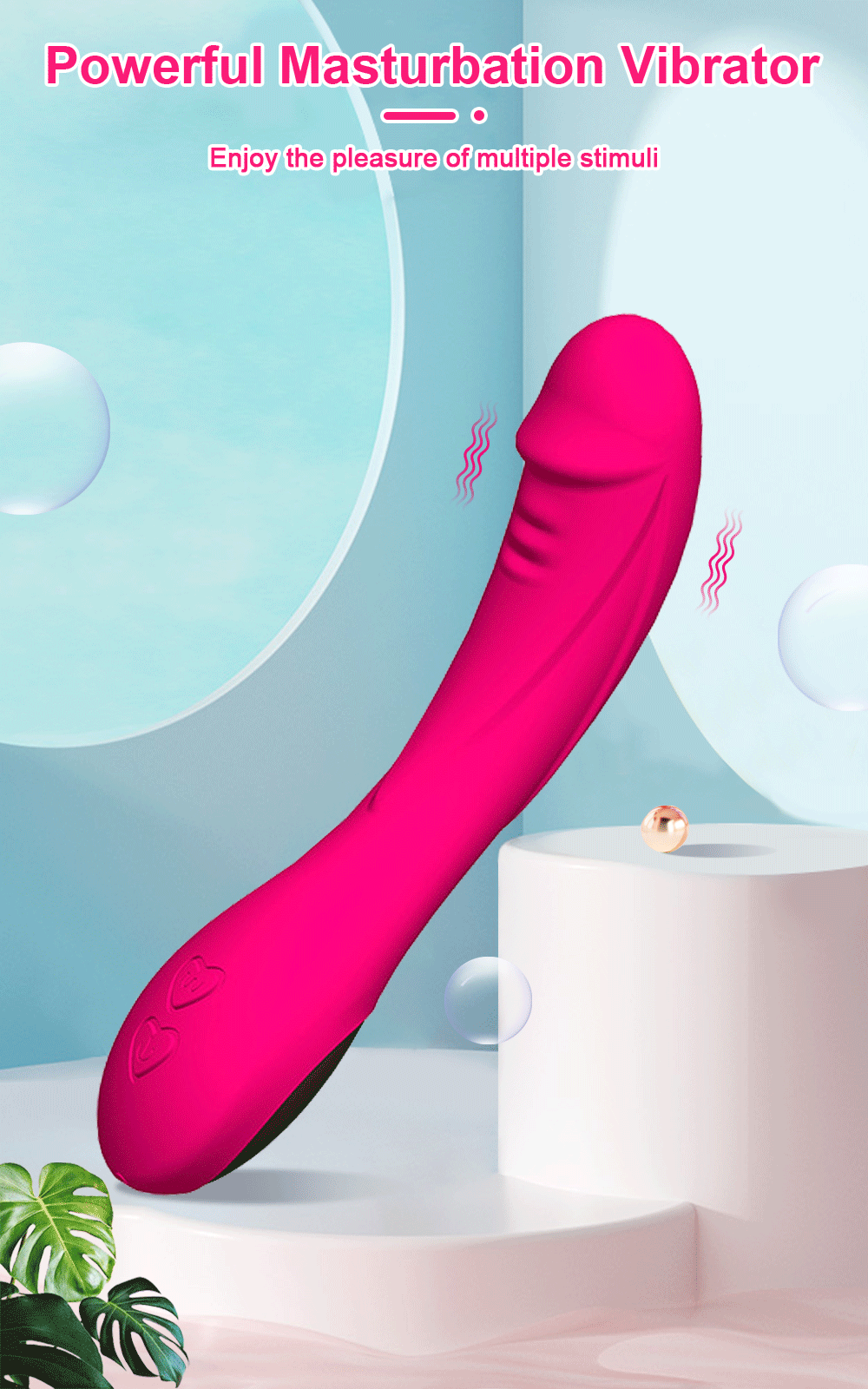 Vibromasseur point G pour femme, gode, vagin injuste, anticlitoris, sensation de peau douce, jouets sexuels, produits pour adultes, 7,0