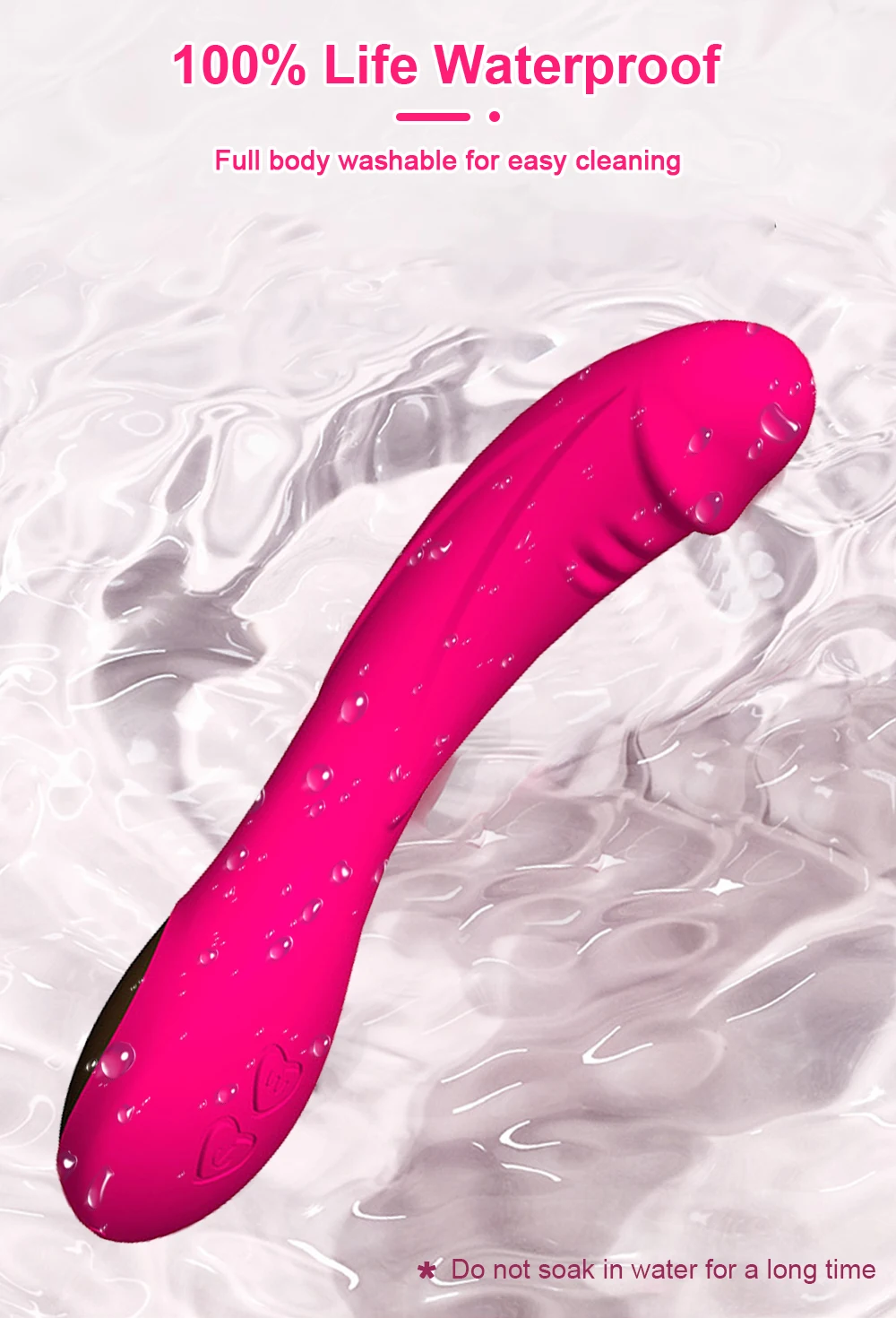Vibromasseur point G pour femme, gode, vagin injuste, anticlitoris, sensation de peau douce, jouets sexuels, produits pour adultes, 7,0