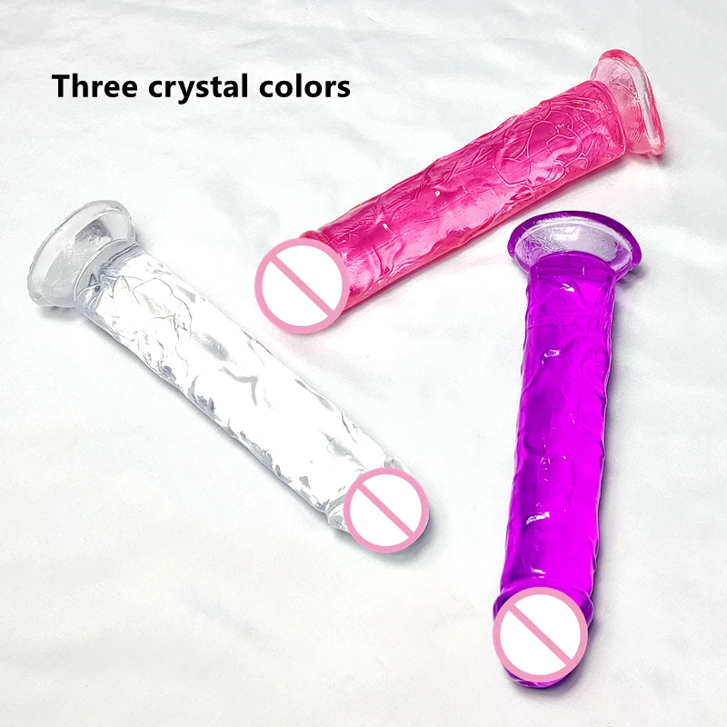 Godemichet Réaliste avec Ventouse pour Femme et Homme, Énorme Gelée, Jouets Sexuels Éducatifs, Fausse Bite, Gros Pénis, Plug Anal, Sex Shop, 7.0
