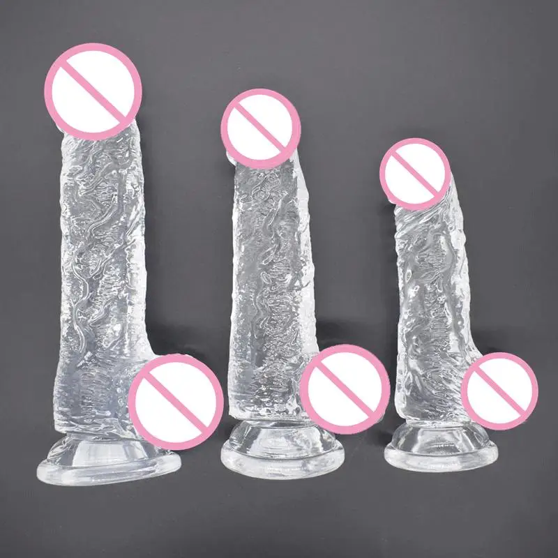 Godemichet Réaliste avec Ventouse pour Femme et Homme, Énorme Gelée, Jouets Sexuels Éducatifs, Fausse Bite, Gros Pénis, Plug Anal, Sex Shop, 7.0