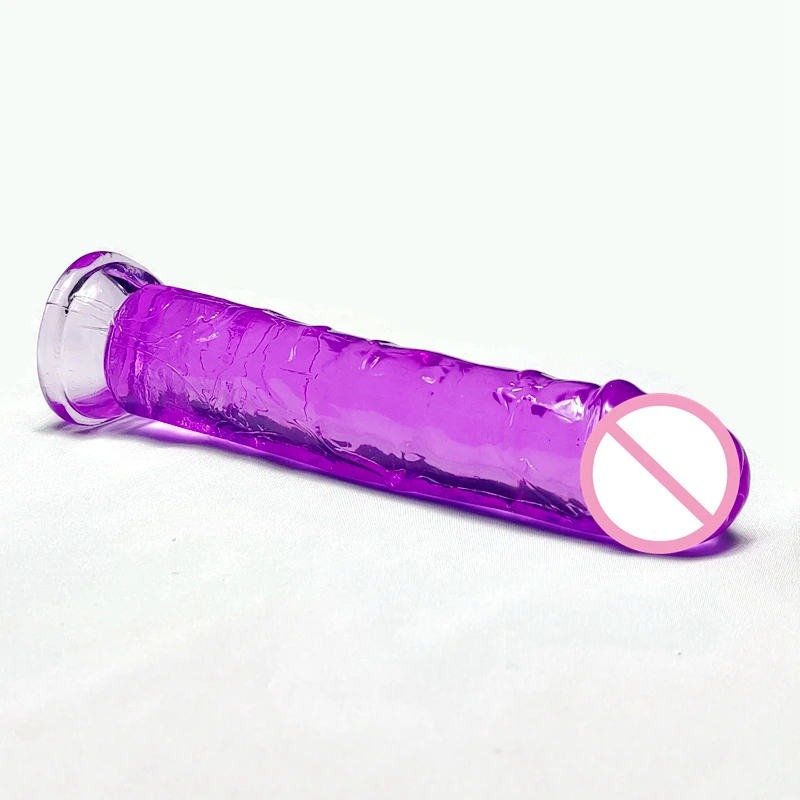 Godemichet Réaliste avec Ventouse pour Femme et Homme, Énorme Gelée, Jouets Sexuels Éducatifs, Fausse Bite, Gros Pénis, Plug Anal, Sex Shop, 7.0