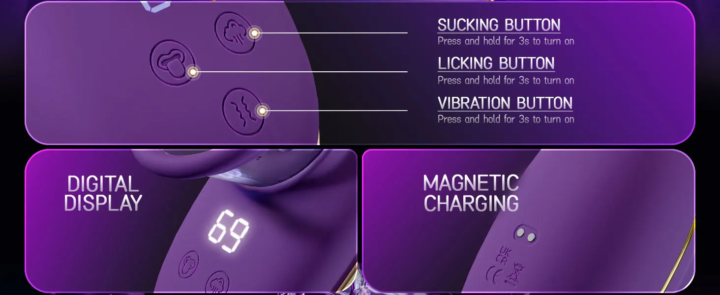 Vibromasseur de Clitoris 2 en 1 pour Femme, Faux Gode à Succion sous Vide, Orgasme, Jaune de Masturbation Féminine, Jouets Sexuels pour Adultes