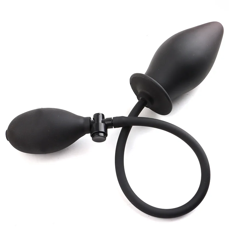 Plug anal gonflable en silicone pour hommes et femmes, plug anal étanche, masseur de prostate, jouets sexuels pour adultes, jouet anal gay, extension sans danger pour le corps Plug anal gonflable en silicone pour hommes et femmes, plug anal étanche, masseur de prostate, jouets sexuels pour adultes, jouet anal gay, extension sans danger pour le corps