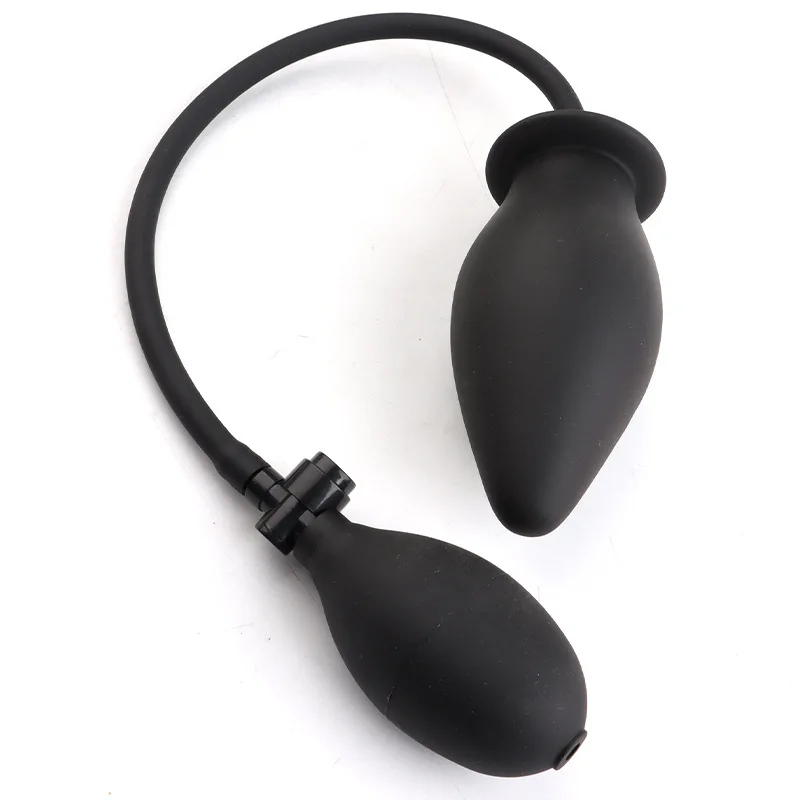 Plug anal gonflable en silicone pour hommes et femmes, plug anal étanche, masseur de prostate, jouets sexuels pour adultes, jouet anal gay, extension sans danger pour le corps Plug anal gonflable en silicone pour hommes et femmes, plug anal étanche, masseur de prostate, jouets sexuels pour adultes, jouet anal gay, extension sans danger pour le corps