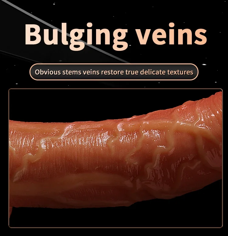 Godemichet Réaliste avec Ventouse pour Homme et Femme, Énorme Gelée, Fausse Bite, Gros Pénis, Jouets Sexuels Éducatifs, Plug Anal, Adulte 7.0