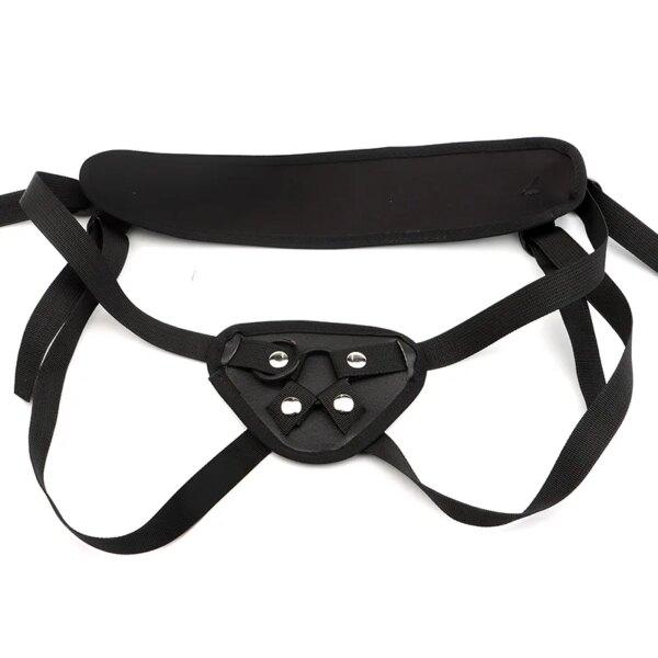 Culotte pénis portable en cuir noir, jouets sexuels pour lesbiennes, gode éducatif, jeu pour adultes, sangle, nouveau, 7.0 – Image 3