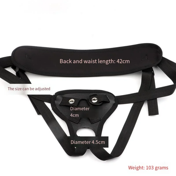 Culotte pénis portable en cuir noir, jouets sexuels pour lesbiennes, gode éducatif, jeu pour adultes, sangle, nouveau, 7.0 – Image 6