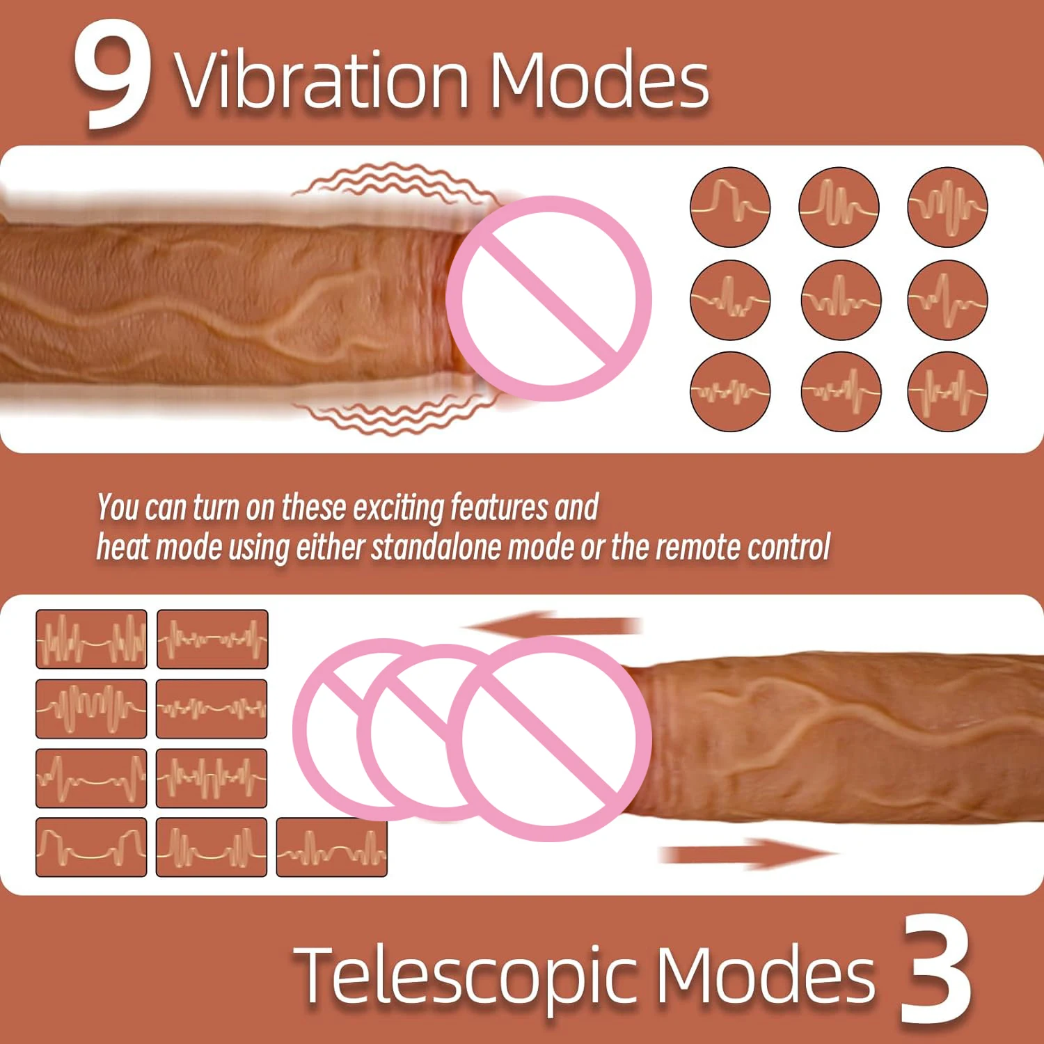 Vibromasseur gode réaliste pour femme, grosse bite chauffante, pénis, pénétration anale, vibromasseur télescopique, stimulateur de vagin féminin, jouets sexuels