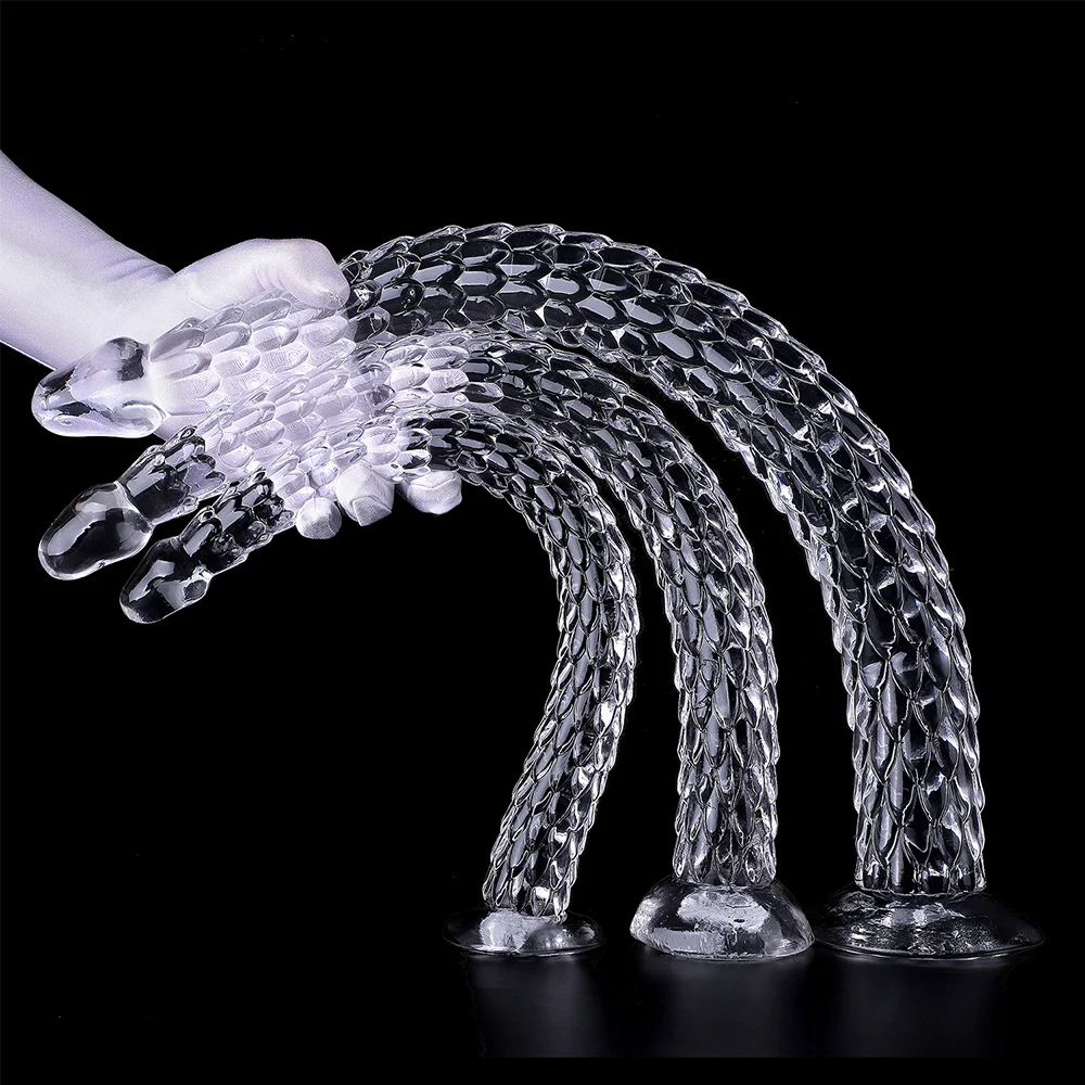 Jouets vaginaux pour femmes et hommes, plug anal, dilatateur de fesses, pénis Él, masturbateur féminin, fouets sexuels pour adultes, long dilatateur écailleux, 40-60cm
