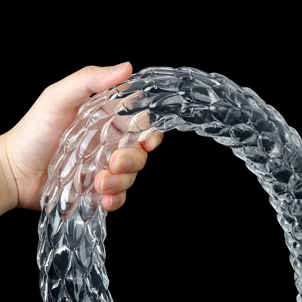 Jouets vaginaux pour femmes et hommes, plug anal, dilatateur de fesses, pénis Él, masturbateur féminin, fouets sexuels pour adultes, long dilatateur écailleux, 40-60cm