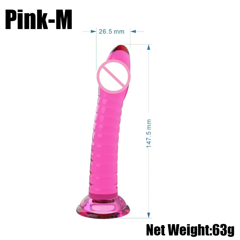 Godemiché en Forme de Pénis Réaliste pour Femme, Jouet Sexuel Souple, Ventouse, Point G, Sans Vibrateur, pour Adulte, 7.0, 3 Tailles
