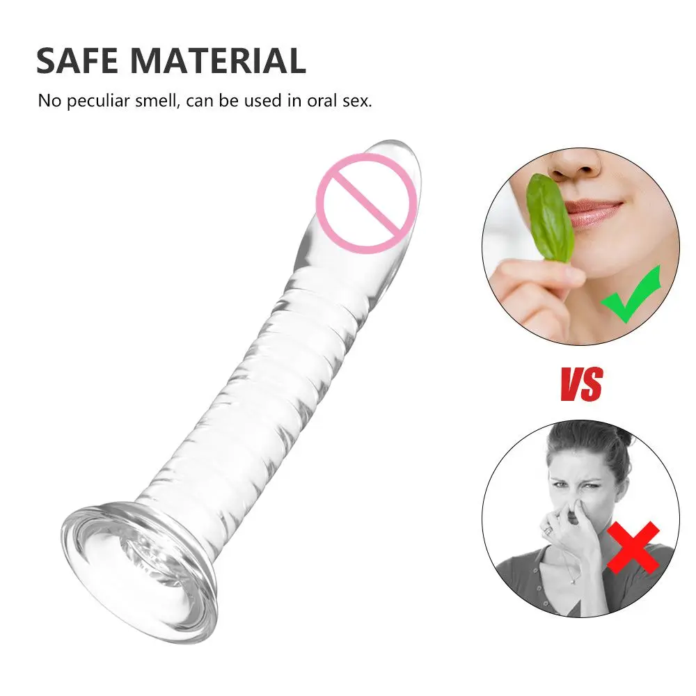 Godemiché en Forme de Pénis Réaliste pour Femme, Jouet Sexuel Souple, Ventouse, Point G, Sans Vibrateur, pour Adulte, 7.0, 3 Tailles