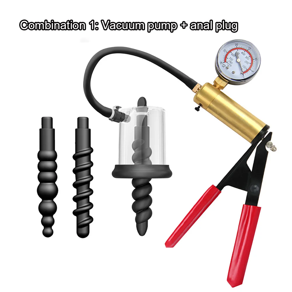 Pompe anale sous vide pour femme, plug anal, ventouse de prostate BDSM, dilatateur anal de massage, succion du sein et du vagin, jouet sexuel adulte