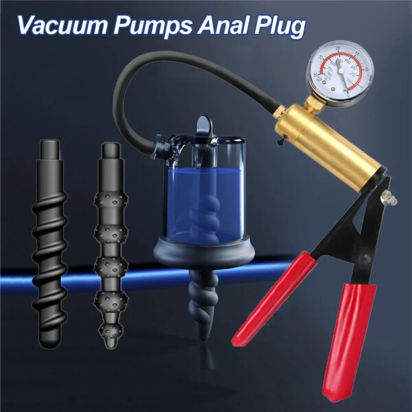 Pompe anale sous vide pour femme, plug anal, ventouse de prostate BDSM, dilatateur anal de massage, succion du sein et du vagin, jouet sexuel adulte