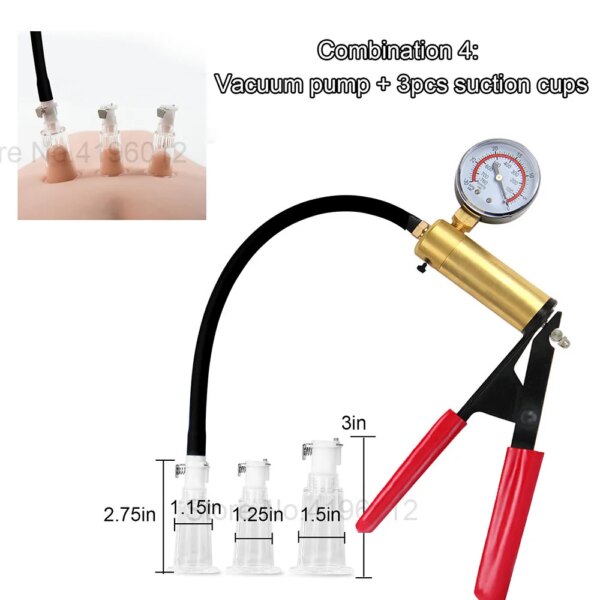 Pompe anale sous vide pour femme, plug anal, ventouse de prostate BDSM, dilatateur anal de massage, succion du sein et du vagin, jouet sexuel adulte – Image 5