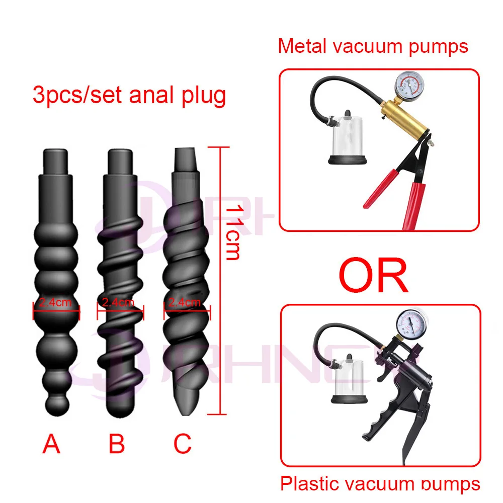 ABC 3pcs anal plug