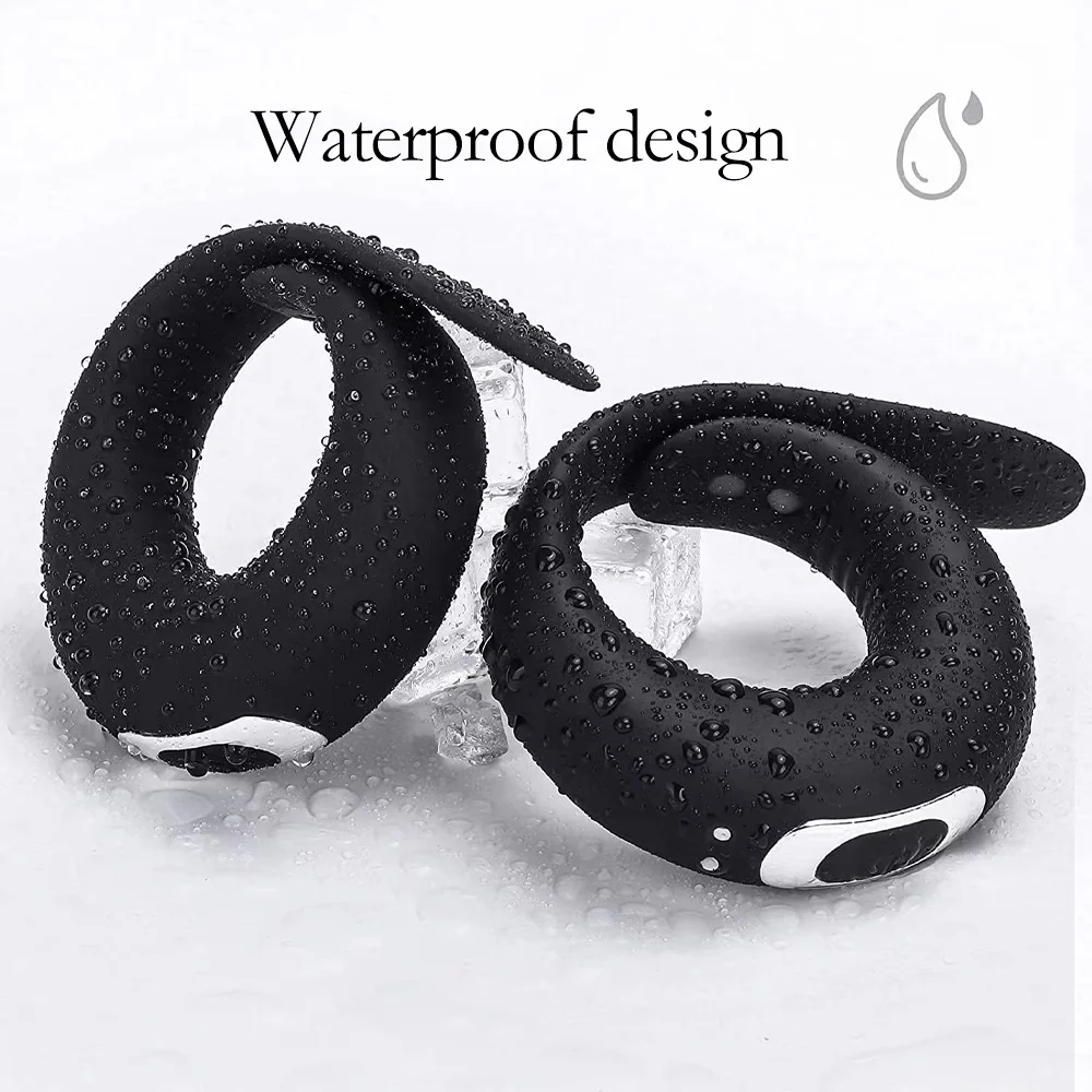 Penis Ring Vibrator Adjustable Vibrating Ring Delay Ejaculation Enlargement Erection Masturbator Adult Sex Toy For Men Penis Ring Vibrator Adjustable Vibrating Ring Delay Ejaculation Enlargement Erection Masturbator Adult Sex Toy For Men