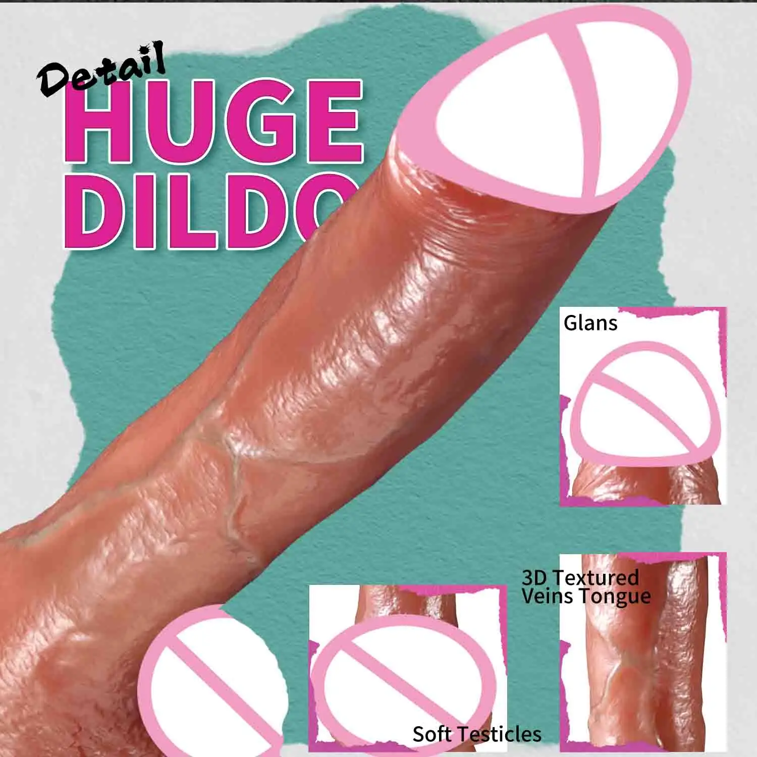 Grand gode vibrant pour femme, pénis réaliste, pénétration anale, plug anal vibrateur, point G, vagin, bite, bite, jouets sexuels