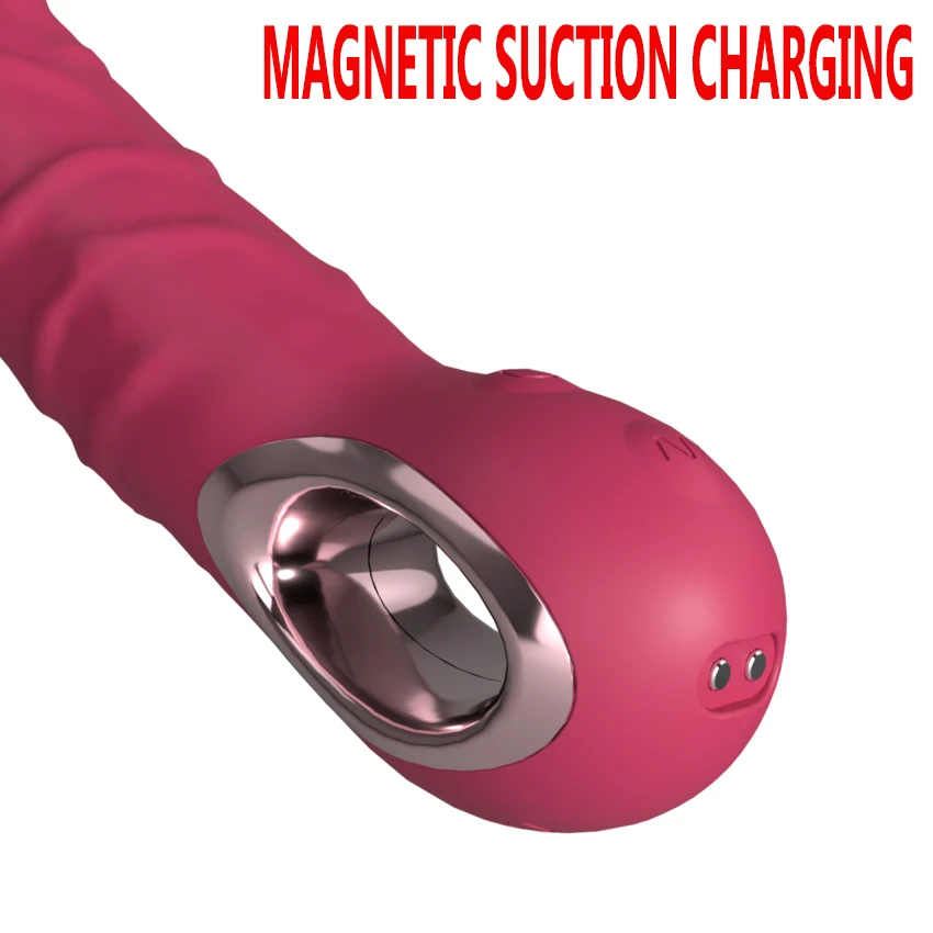 Vibromasseur gode point G avec UNIS isseur féminin, gros pénis, prise anale, adulte réaliste, homme, vrai pénis, jouets sexuels pour femmes, 10 modes