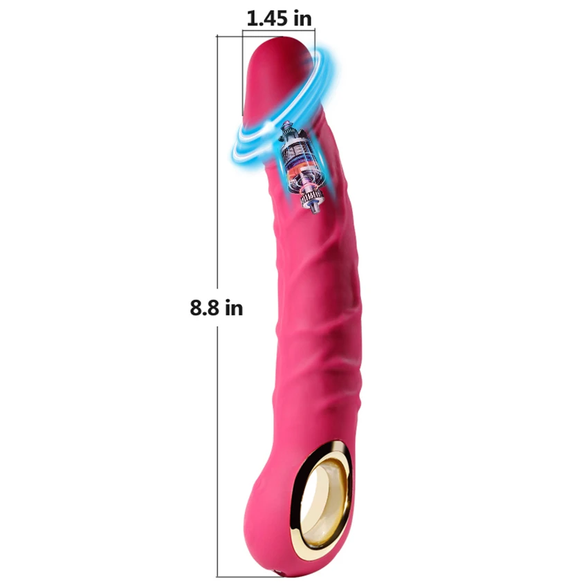 Vibromasseur gode point G avec UNIS isseur féminin, gros pénis, prise anale, adulte réaliste, homme, vrai pénis, jouets sexuels pour femmes, 10 modes