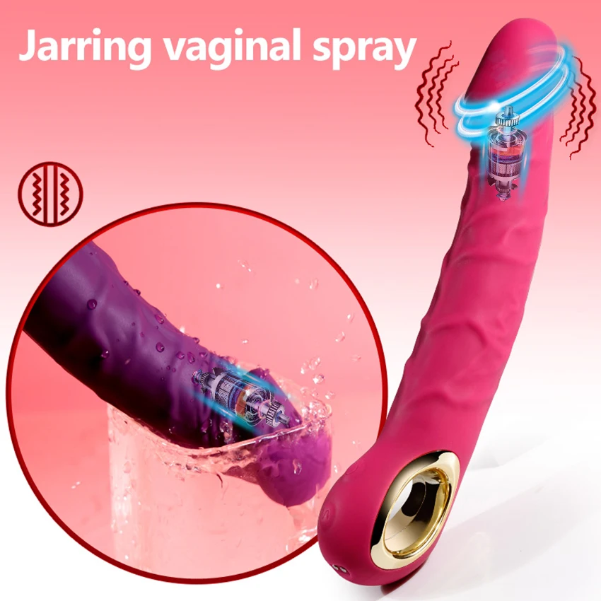 Vibromasseur gode point G avec UNIS isseur féminin, gros pénis, prise anale, adulte réaliste, homme, vrai pénis, jouets sexuels pour femmes, 10 modes