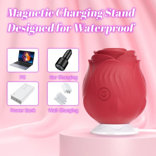Vibromasseur de succion injuste pour femmes, ventouse de clitoris sous vide, jouets sexuels vibrants pour adultes – Image 5