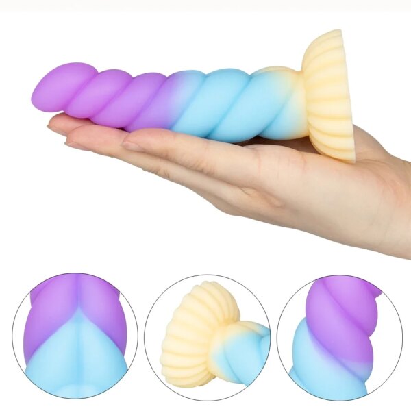 Godemiché en Silicone Doux et Mignon pour Femme, Pénis Réaliste avec Ventouse, Jouet Éducatif Sexy pour Fille – Image 5