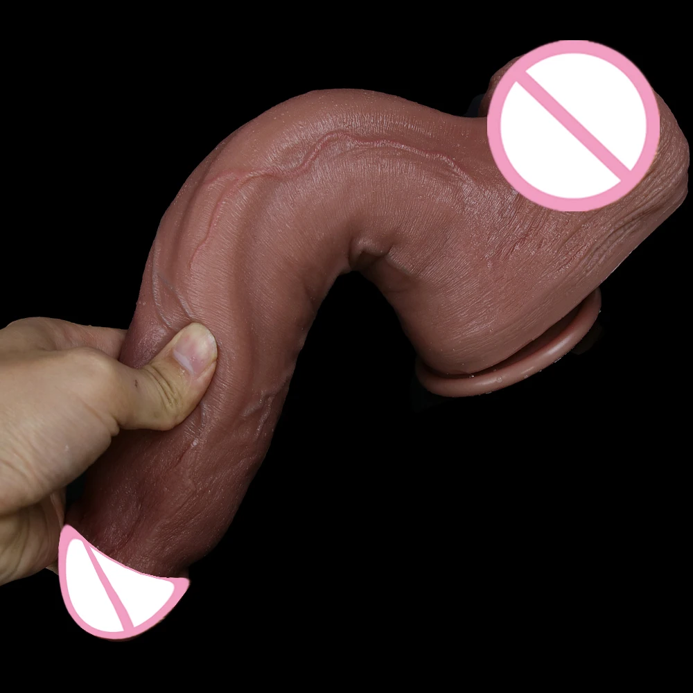 Le plus grand gode réaliste de pénis de silicone pour des femmes, grosse longue bite, ventouse de bain, prise anale, mastelljaune, vagin, magasin de jouets sexuels Le plus grand gode réaliste de pénis de silicone pour des femmes, grosse longue bite, ventouse de bain, prise anale, mastelljaune, vagin, magasin de jouets sexuels