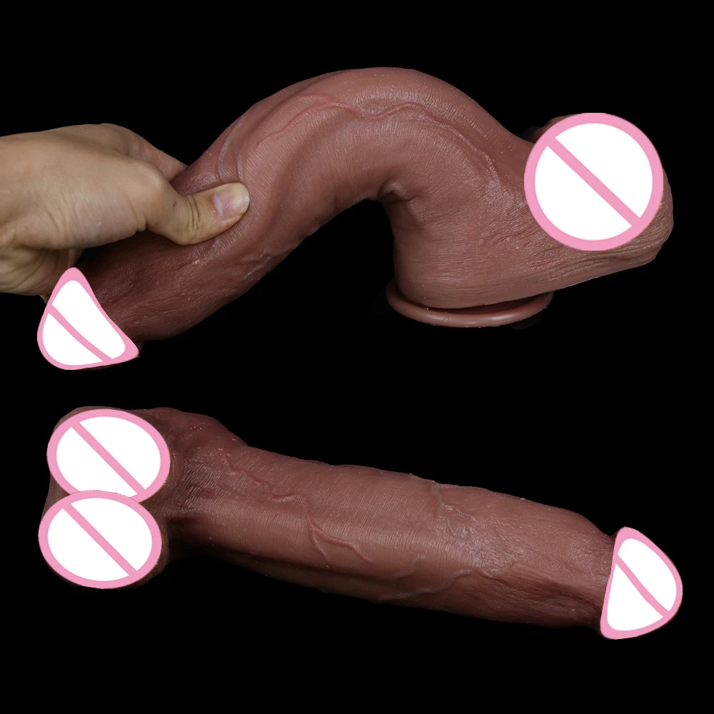 Le plus grand gode réaliste de pénis de silicone pour des femmes, grosse longue bite, ventouse de bain, prise anale, mastelljaune, vagin, magasin de jouets sexuels Le plus grand gode réaliste de pénis de silicone pour des femmes, grosse longue bite, ventouse de bain, prise anale, mastelljaune, vagin, magasin de jouets sexuels