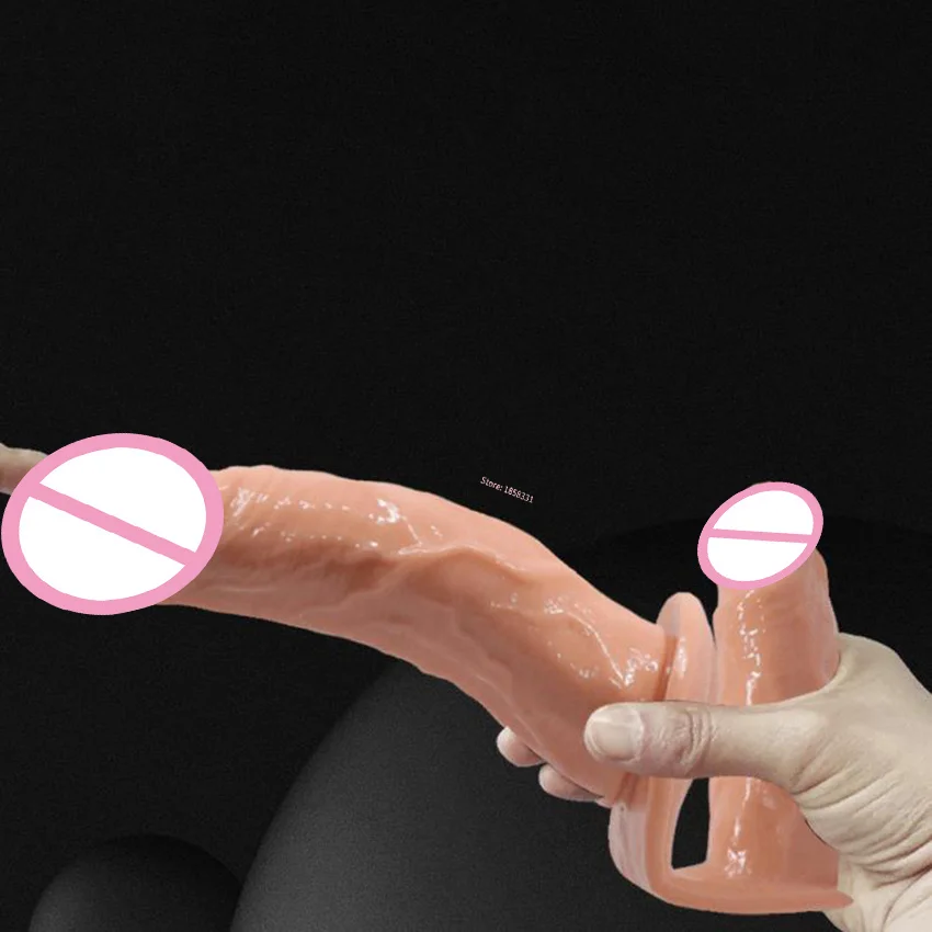 Gode à double pénétration pour femmes lesbiennes, jouet sexy pour cheville, sangle sans bretelles, gode point G, pénis à deux extrémités, couple