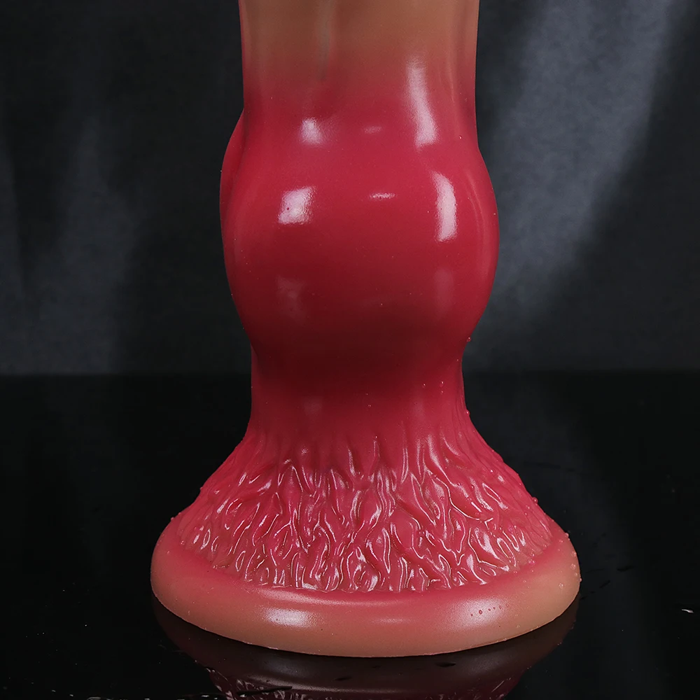 Gode animal super réaliste pour adultes, pénis de chien doux, énorme gros cheval, phallus avec ventouse, jouets sexuels anaux pour lesbiennes, bite vaginale