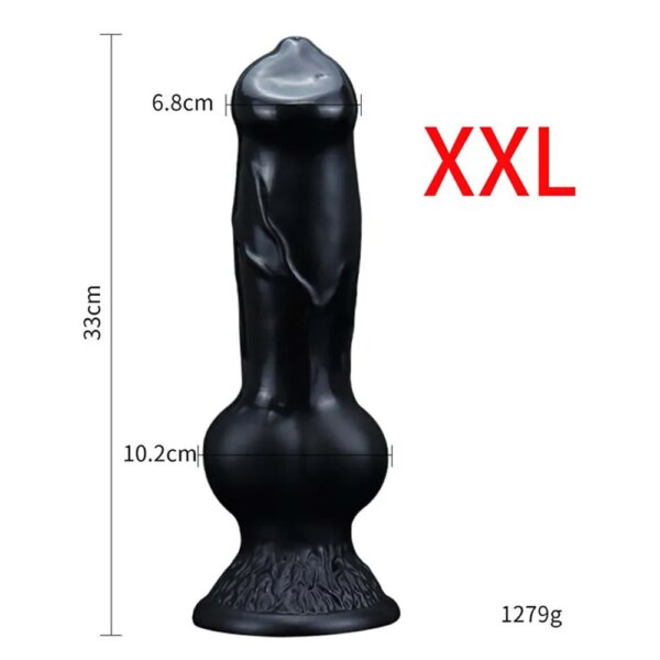 Godemiché Réaliste en Silicone pour Homme et Femme, Plug Anal avec Ventouse, Ohio eur de Prostate, Jouets Sexuels pour Adulte – Image 5