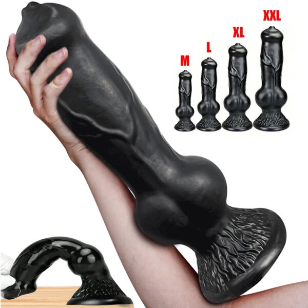 Godemiché Réaliste en Silicone pour Homme et Femme, Plug Anal avec Ventouse, Ohio eur de Prostate, Jouets Sexuels pour Adulte