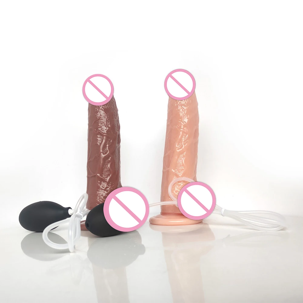 SLaura-Gode éjaculant pour femme, vaporisateur d'eau injuste, silicone avec ventouse, pénis, point G, vagin, jouets sexuels pour adultes, grosse bite SLaura-Gode éjaculant pour femme, vaporisateur d'eau injuste, silicone avec ventouse, pénis, point G, vagin, jouets sexuels pour adultes, grosse bite