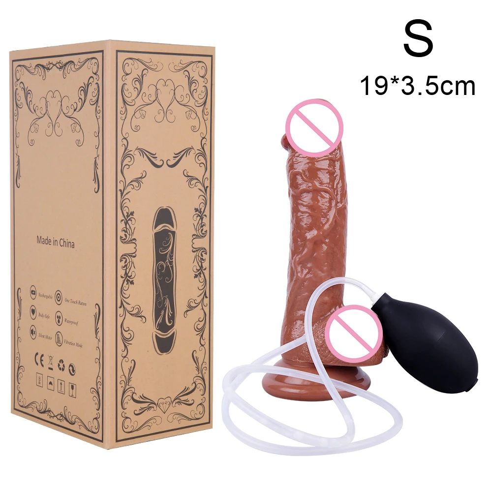 SLaura-Gode éjaculant pour femme, vaporisateur d'eau injuste, silicone avec ventouse, pénis, point G, vagin, jouets sexuels pour adultes, grosse bite SLaura-Gode éjaculant pour femme, vaporisateur d'eau injuste, silicone avec ventouse, pénis, point G, vagin, jouets sexuels pour adultes, grosse bite