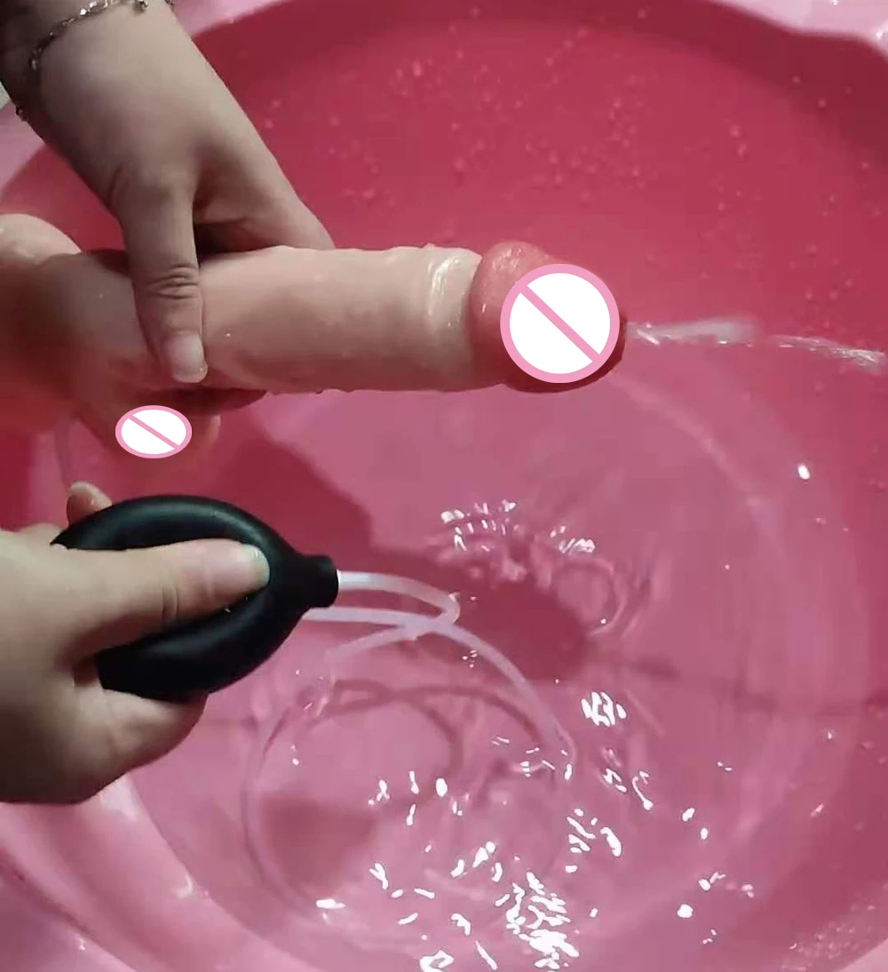 SLaura-Gode éjaculant pour femme, vaporisateur d'eau injuste, silicone avec ventouse, pénis, point G, vagin, jouets sexuels pour adultes, grosse bite SLaura-Gode éjaculant pour femme, vaporisateur d'eau injuste, silicone avec ventouse, pénis, point G, vagin, jouets sexuels pour adultes, grosse bite