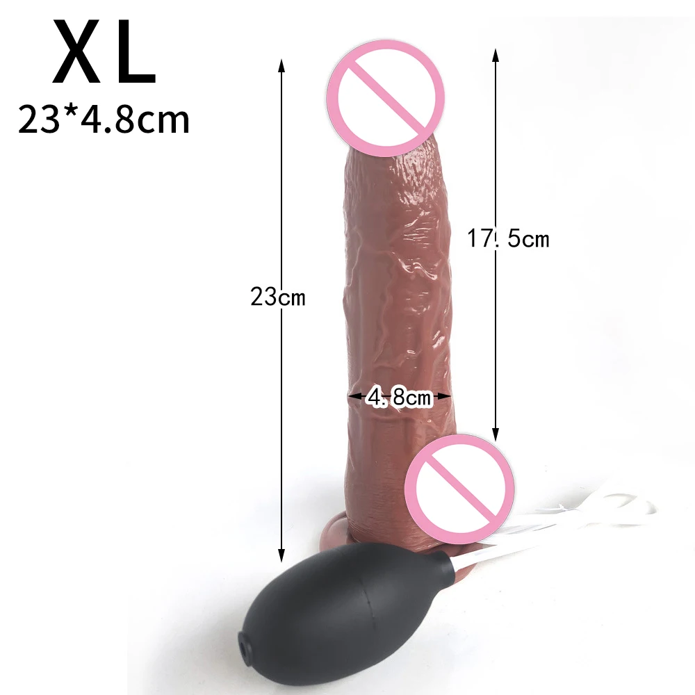 SLaura-Gode éjaculant pour femme, vaporisateur d'eau injuste, silicone avec ventouse, pénis, point G, vagin, jouets sexuels pour adultes, grosse bite SLaura-Gode éjaculant pour femme, vaporisateur d'eau injuste, silicone avec ventouse, pénis, point G, vagin, jouets sexuels pour adultes, grosse bite