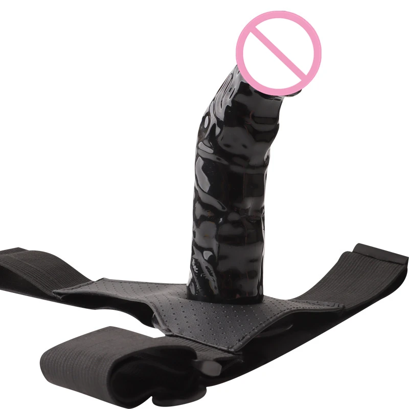 Culotte gode à sangle pour hommes et femmes, pénis creux portable, manches allongées, ceinture SFP, jouets sexuels pour gay