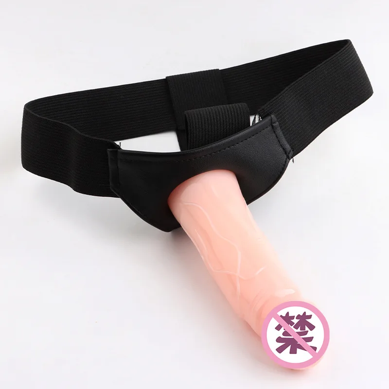 Culotte gode à sangle pour hommes et femmes, pénis creux portable, manches allongées, ceinture SFP, jouets sexuels pour gay