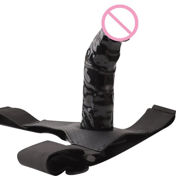 Culotte gode à sangle pour hommes et femmes, pénis creux portable, manches allongées, ceinture SFP, jouets sexuels pour gay – Image 5